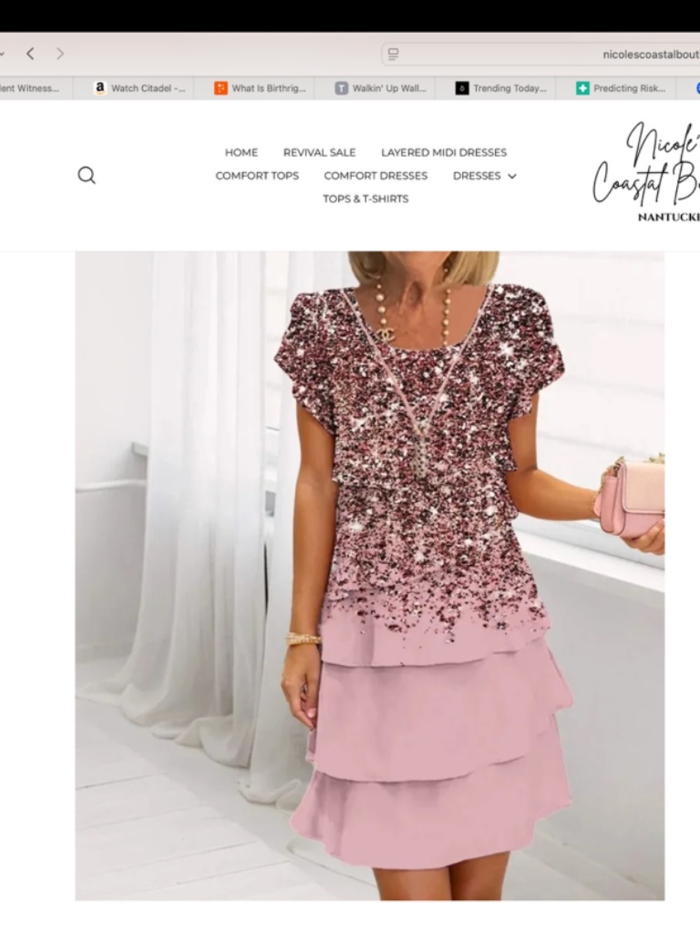Special occasion dress